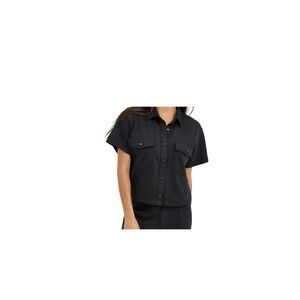 Lee® Women's Lee Layers Knit Button‎ Front Top, Sizes L